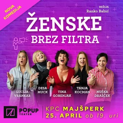 Ženske vrez filtra - uprizoritev komedije